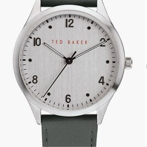 TED BAKER Manhatt Leather Strap 40mm Watch